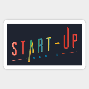 start up Sticker